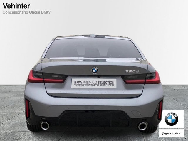 BMW Serie 3 320d color Gris. Año 2025. 140KW(190CV). Diésel. En concesionario Vehinter Getafe de Madrid