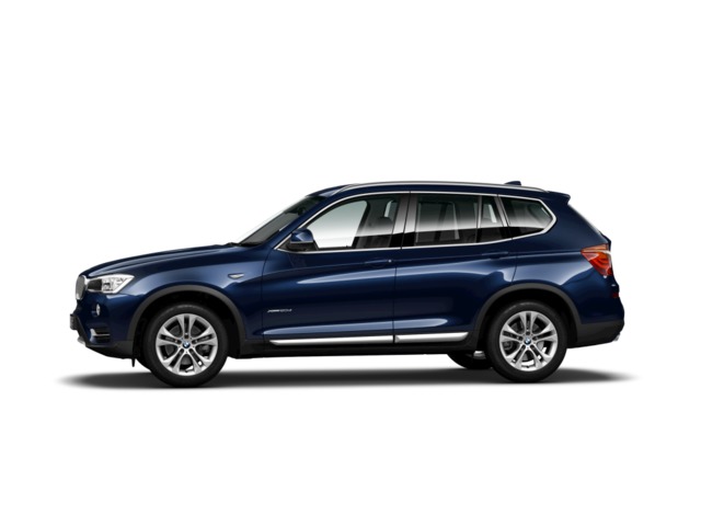 BMW X3 xDrive20d color Azul. Año 2014. 140KW(190CV). Diésel. En concesionario Novomóvil Oleiros de Coruña