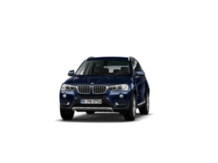 Fotos de BMW X3 xDrive20d color Azul. Año 2014. 140KW(190CV). Diésel. En concesionario Novomóvil Oleiros de Coruña