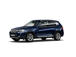 Fotos de BMW X3 xDrive20d color Azul. Año 2014. 140KW(190CV). Diésel. En concesionario Novomóvil Oleiros de Coruña