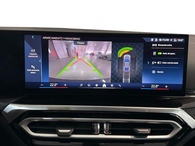 BMW i4 eDrive40 color Gris. Año 2024. 250KW(340CV). Eléctrico. En concesionario Auto Premier, S.A. - MADRID de Madrid