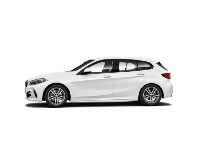 BMW Serie 1 118d color Blanco. Año 2021. 110KW(150CV). Diésel. En concesionario Augusta Aragon S.A. de Zaragoza
