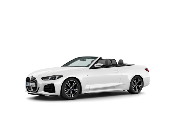 BMW Serie 4 420d Cabrio color Blanco. Año 2025. 140KW(190CV). Diésel. En concesionario Vehinter Getafe de Madrid