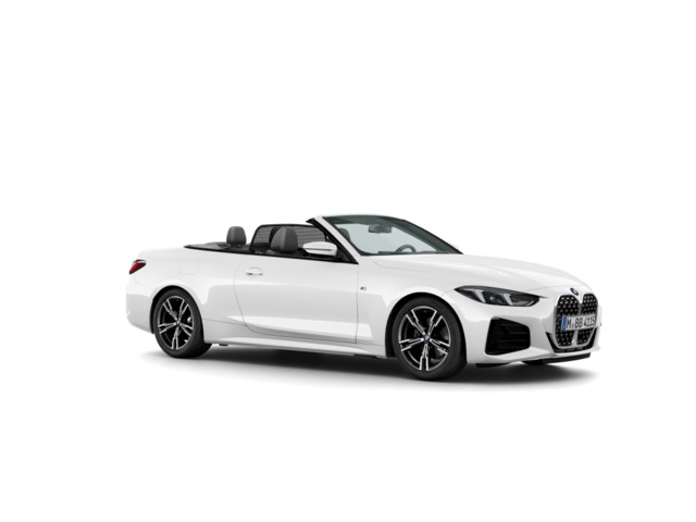 BMW Serie 4 420d Cabrio color Blanco. Año 2025. 140KW(190CV). Diésel. En concesionario Vehinter Getafe de Madrid