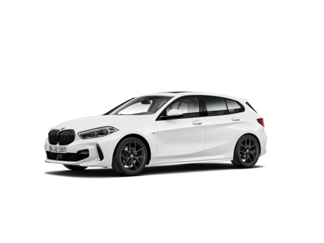 BMW Serie 1 116d color Blanco. Año 2021. 85KW(116CV). Diésel. En concesionario Augusta Aragon S.A. de Zaragoza