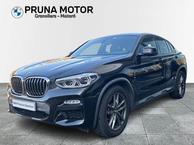 BMW X4 xDrive25d color Negro. Año 2019. 170KW(231CV). Diésel. En concesionario Pruna Motor de Barcelona