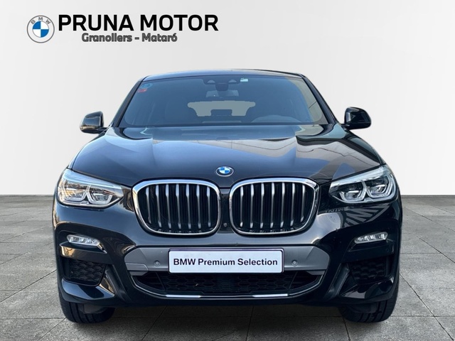 BMW X4 xDrive25d color Negro. Año 2019. 170KW(231CV). Diésel. En concesionario Pruna Motor de Barcelona