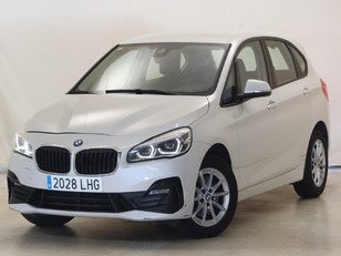 BMW Serie 2 218d Active Tourer color Blanco. Año 2020. 110KW(150CV). Diésel. 
