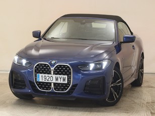 BMW Serie 4 420i Cabrio color Azul. Año 2025. 135KW(184CV). Gasolina. 