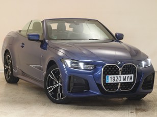 BMW Serie 4 420i Cabrio color Azul. Año 2025. 135KW(184CV). Gasolina. 
