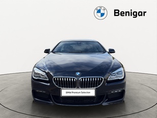 Fotos de BMW Serie 6 640d Gran Coupe color Negro. Año 2017. 230KW(313CV). Diésel. En concesionario Benigar Gandia de Valencia