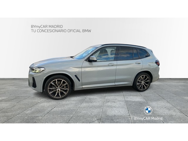 BMW X3 xDrive20d color Gris. Año 2021. 140KW(190CV). Diésel. En concesionario BYmyCAR Madrid - Algete de Madrid