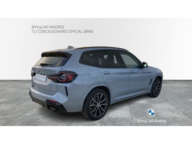 BMW X3 xDrive20d color Gris. Año 2021. 140KW(190CV). Diésel. En concesionario BYmyCAR Madrid - Algete de Madrid