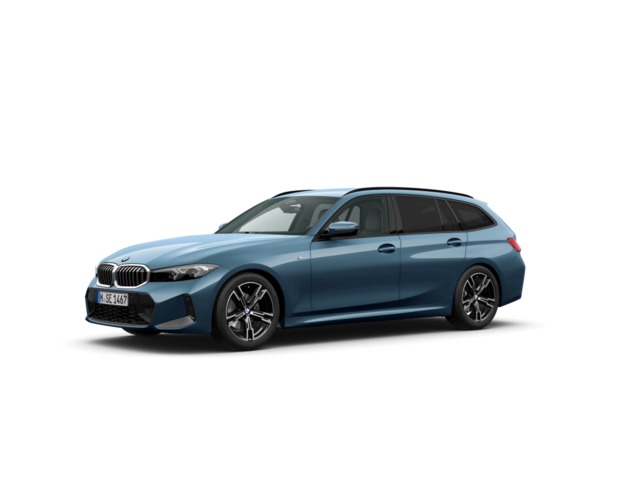 BMW Serie 3 320d Touring color Azul. Año 2025. 140KW(190CV). Diésel. En concesionario Augusta Aragon S.A. de Zaragoza