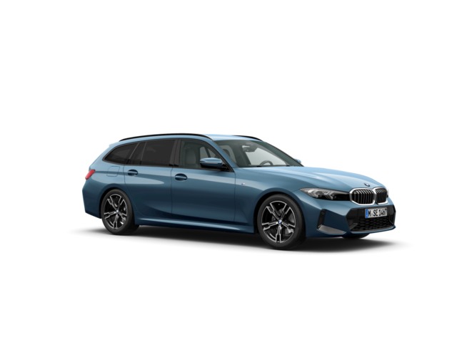 BMW Serie 3 320d Touring color Azul. Año 2025. 140KW(190CV). Diésel. En concesionario Augusta Aragon S.A. de Zaragoza