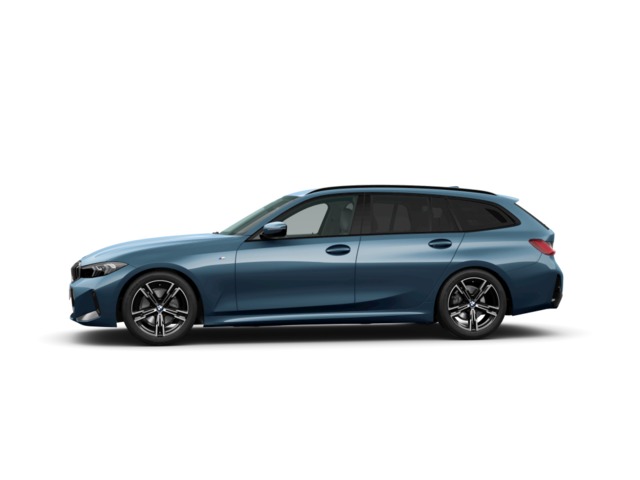 BMW Serie 3 320d Touring color Azul. Año 2025. 140KW(190CV). Diésel. En concesionario Augusta Aragon S.A. de Zaragoza