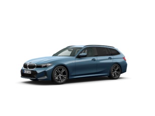 Fotos de BMW Serie 3 320d Touring color Azul. Año 2025. 140KW(190CV). Diésel. En concesionario Augusta Aragon S.A. de Zaragoza