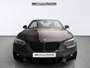 Fotos de BMW Serie 2 220i Cabrio color Negro. Año 2021. 135KW(184CV). Gasolina. En concesionario Automotor Premium Viso - Málaga de Málaga