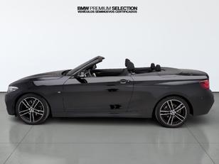 Fotos de BMW Serie 2 220i Cabrio color Negro. Año 2021. 135KW(184CV). Gasolina. En concesionario Automotor Premium Viso - Málaga de Málaga