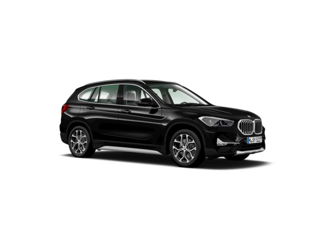 BMW X1 sDrive18i color Negro. Año 2021. 100KW(136CV). Gasolina. En concesionario BYmyCAR Madrid - Algete de Madrid