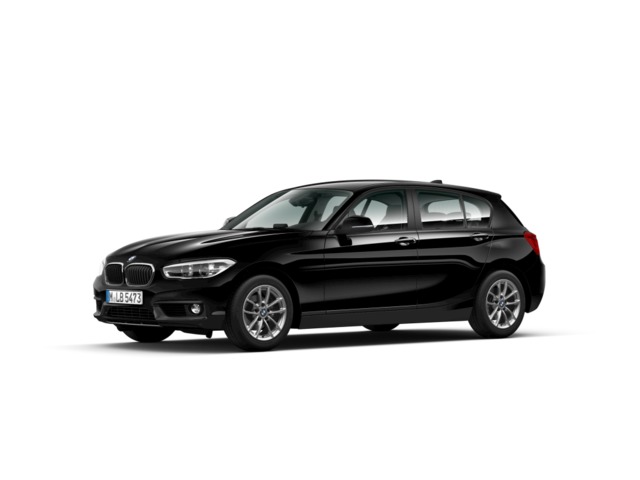 BMW Serie 1 116d color Negro. Año 2019. 85KW(116CV). Diésel. En concesionario Hispamovil Elche de Alicante