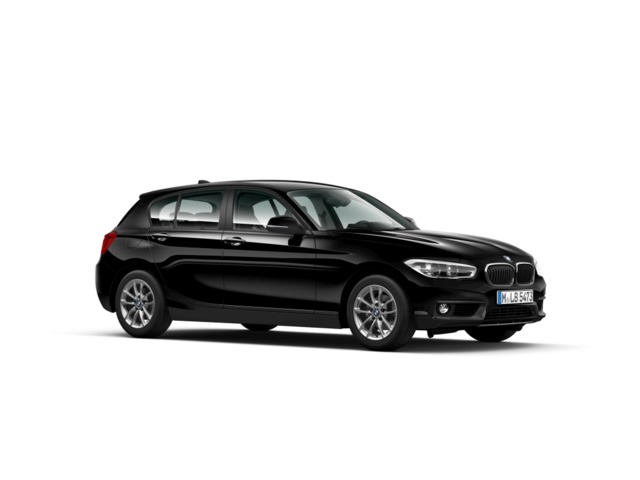 BMW Serie 1 116d color Negro. Año 2019. 85KW(116CV). Diésel. En concesionario Hispamovil Elche de Alicante