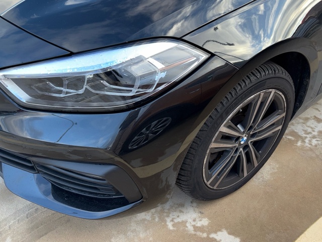 BMW Serie 1 118d color Negro. Año 2022. 110KW(150CV). Diésel. En concesionario BYmyCAR Madrid - Algete de Madrid