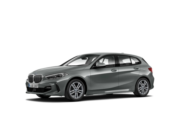 BMW Serie 1 118i color Gris. Año 2022. 103KW(140CV). Gasolina. En concesionario ALBAMOCION CIUDAD REAL  de Ciudad Real