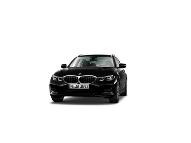 BMW Serie 3 318d Touring color Negro. Año 2020. 110KW(150CV). Diésel. En concesionario Ceres Motor S.L. de Cáceres