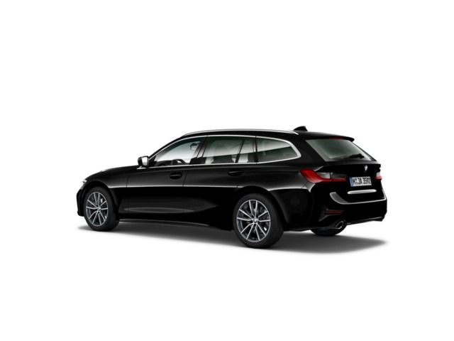 BMW Serie 3 318d Touring color Negro. Año 2020. 110KW(150CV). Diésel. En concesionario Ceres Motor S.L. de Cáceres