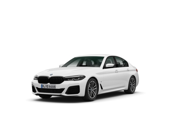 BMW Serie 5 520d color Blanco. Año 2021. 140KW(190CV). Diésel. En concesionario BMW Marcos Automoción de Valencia