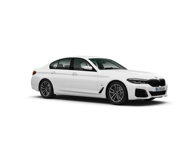 BMW Serie 5 520d color Blanco. Año 2021. 140KW(190CV). Diésel. En concesionario BMW Marcos Automoción de Valencia