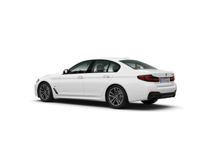 BMW Serie 5 520d color Blanco. Año 2021. 140KW(190CV). Diésel. En concesionario BMW Marcos Automoción de Valencia