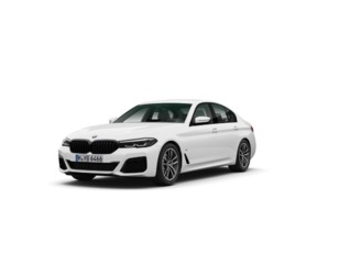 Fotos de BMW Serie 5 520d color Blanco. Año 2021. 140KW(190CV). Diésel. En concesionario BMW Marcos Automoción de Valencia