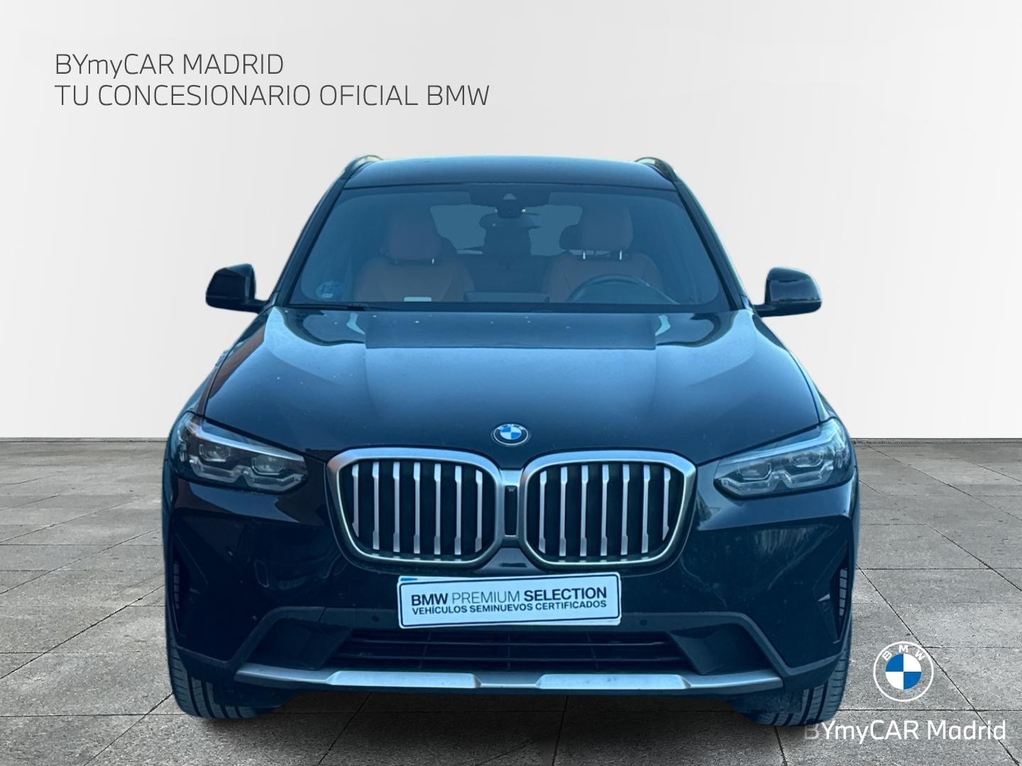BMW X3 xDrive20d color Negro. Año 2022. 140KW(190CV). Diésel. En concesionario BYmyCAR Madrid - Algete de Madrid