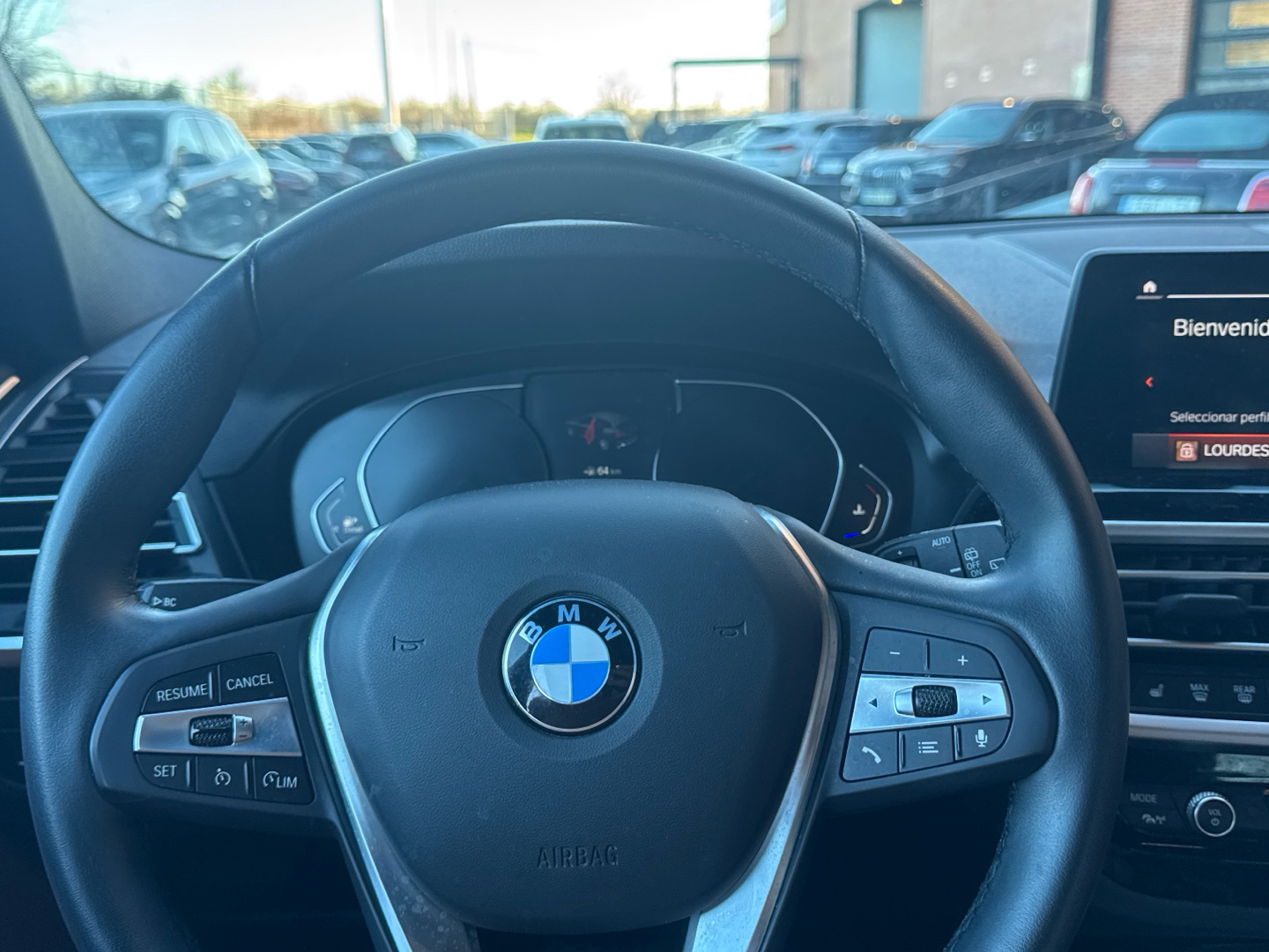 BMW X3 xDrive20d color Negro. Año 2022. 140KW(190CV). Diésel. En concesionario BYmyCAR Madrid - Algete de Madrid