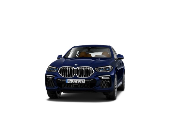 BMW X6 xDrive30d color Azul. Año 2021. 210KW(286CV). Diésel. En concesionario Augusta Aragon S.A. de Zaragoza