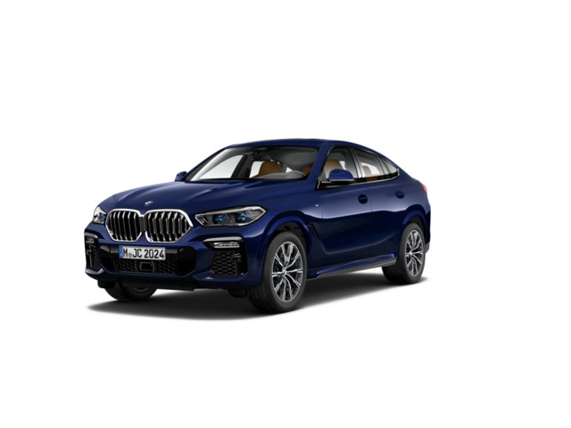 BMW X6 xDrive30d color Azul. Año 2021. 210KW(286CV). Diésel. En concesionario Augusta Aragon S.A. de Zaragoza