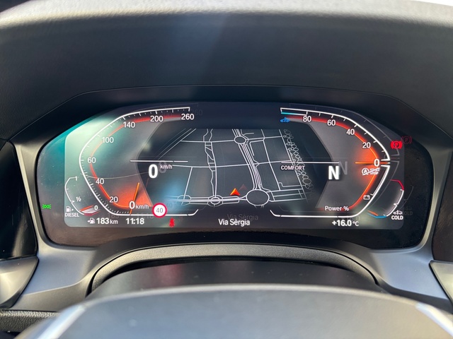 BMW Serie 3 320d color Gris. Año 2021. 140KW(190CV). Diésel. En concesionario Pruna Motor, S.L de Barcelona