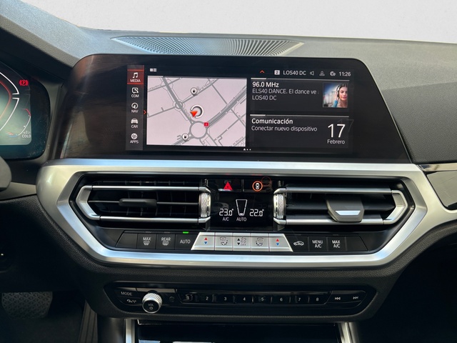 BMW Serie 3 320d color Gris. Año 2021. 140KW(190CV). Diésel. En concesionario Pruna Motor, S.L de Barcelona