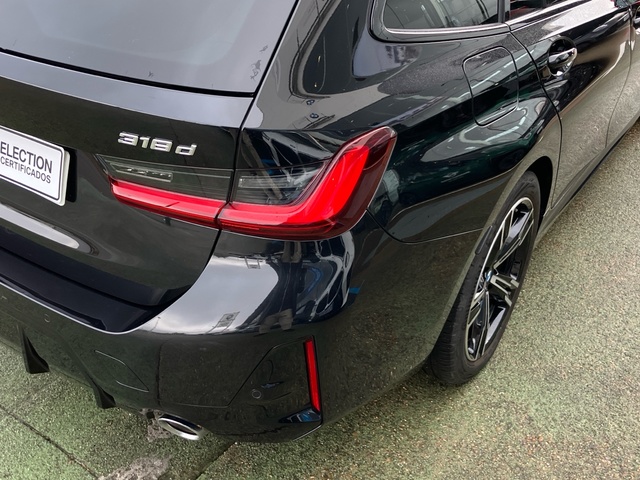 BMW Serie 3 318d Touring color Negro. Año 2025. 110KW(150CV). Diésel. En concesionario Bernesga Motor León (Bmw y Mini) de León