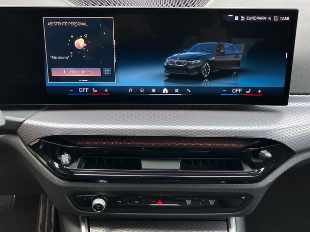 BMW Serie 3 318d Touring color Negro. Año 2025. 110KW(150CV). Diésel. En concesionario Bernesga Motor León (Bmw y Mini) de León