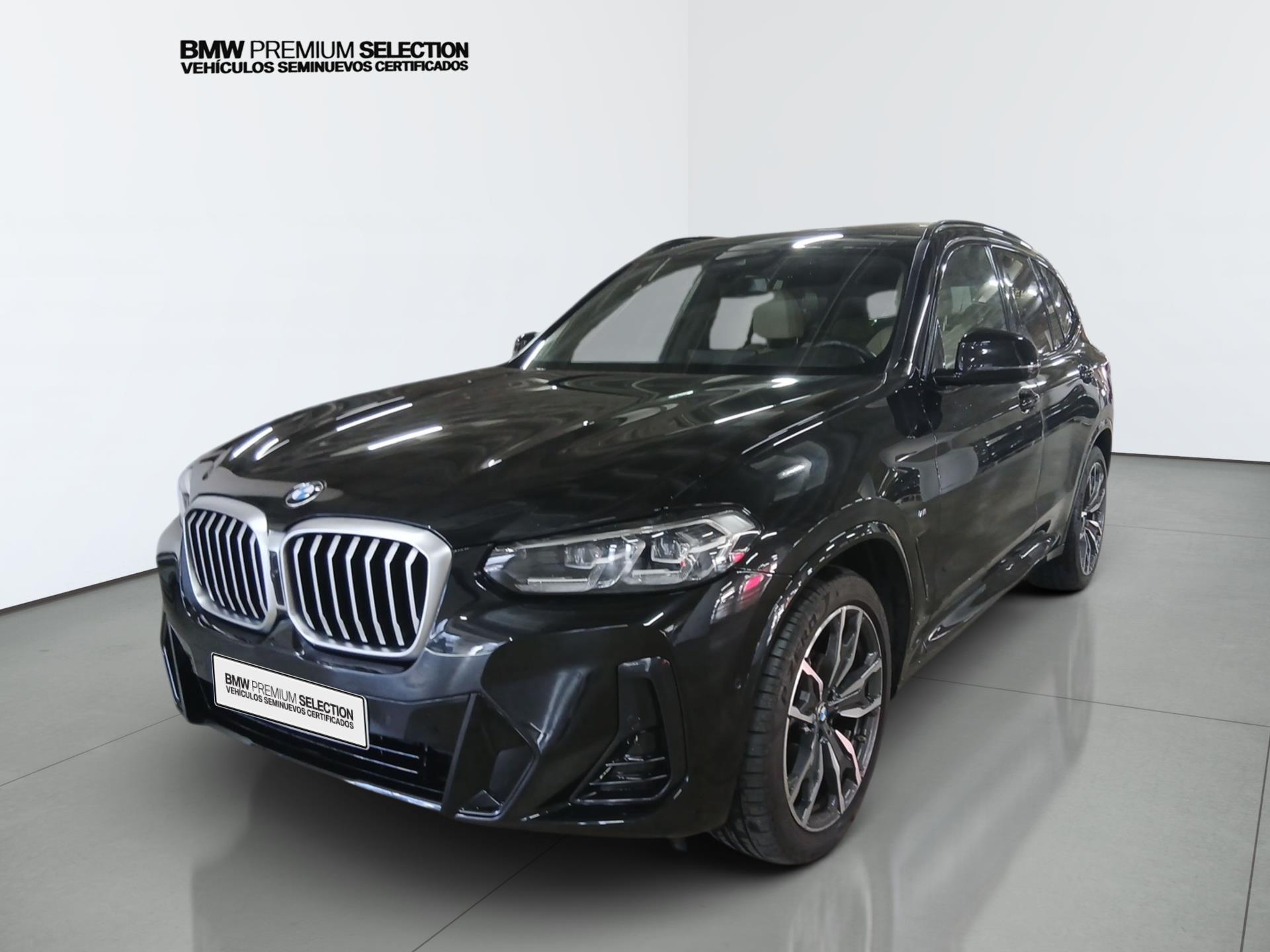 BMW X3 xDrive20d color Negro. Año 2024. 140KW(190CV). Diésel. En concesionario Automotor Premium Velázquez - Málaga de Málaga