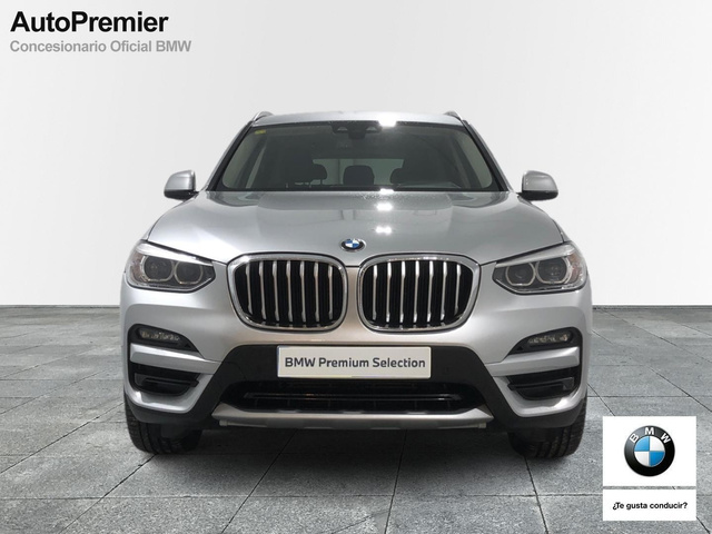 BMW X3 xDrive20d color Gris Plata. Año 2020. 140KW(190CV). Diésel. En concesionario Auto Premier, S.A. - MADRID de Madrid