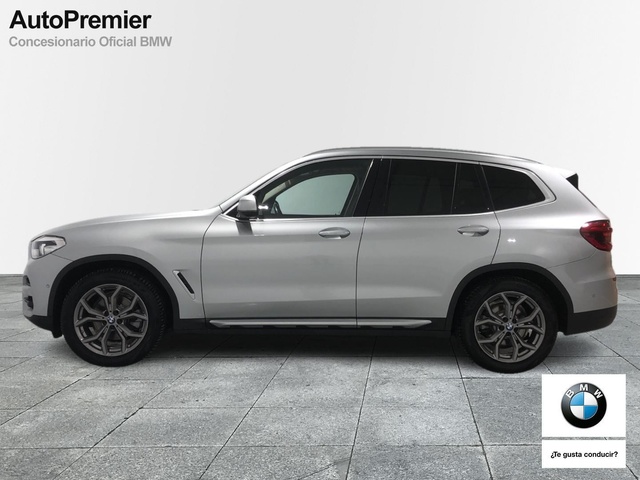 BMW X3 xDrive20d color Gris Plata. Año 2020. 140KW(190CV). Diésel. En concesionario Auto Premier, S.A. - MADRID de Madrid