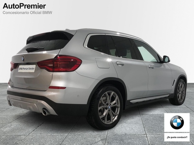 BMW X3 xDrive20d color Gris Plata. Año 2020. 140KW(190CV). Diésel. En concesionario Auto Premier, S.A. - MADRID de Madrid
