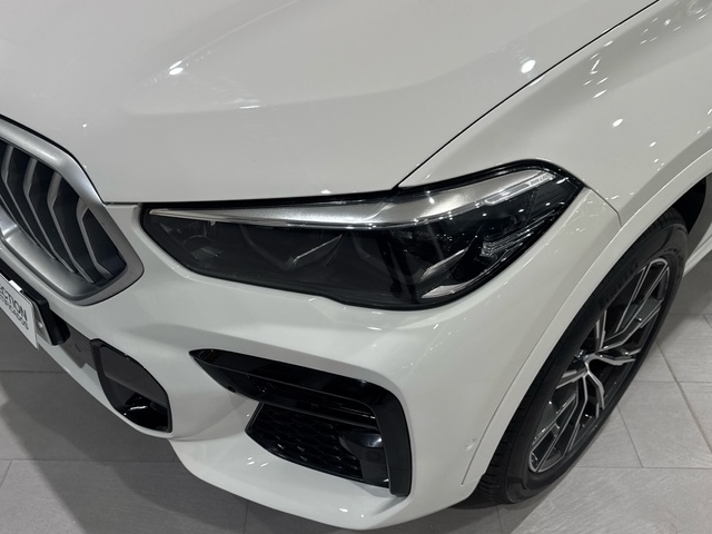 BMW X6 xDrive40d color Blanco. Año 2021. 250KW(340CV). Diésel. En concesionario Burgocar (Bmw y Mini) de Burgos
