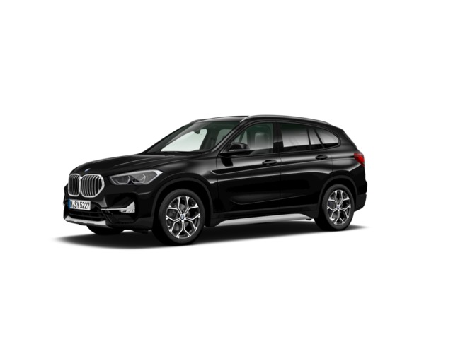 BMW X1 sDrive18d color Negro. Año 2021. 110KW(150CV). Diésel. En concesionario Amiocar S.A. de Coruña