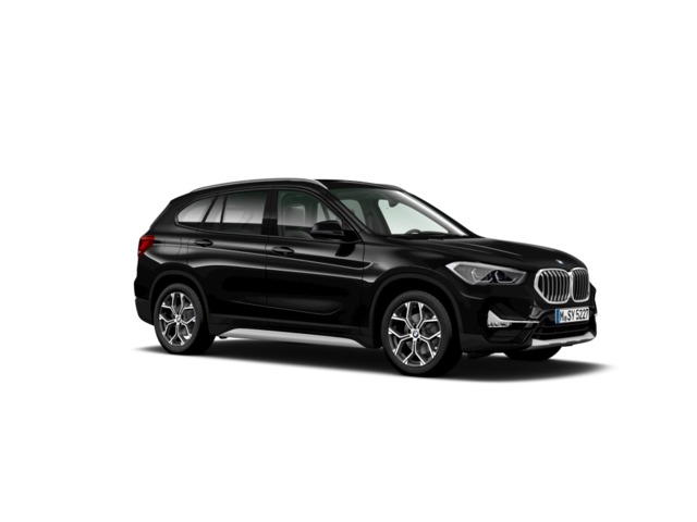 BMW X1 sDrive18d color Negro. Año 2021. 110KW(150CV). Diésel. En concesionario Amiocar S.A. de Coruña