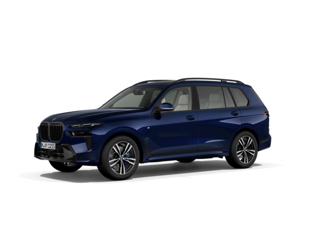 BMW X7 xDrive40i color Azul. Año 2022. 280KW(381CV). Gasolina. En concesionario Vehinter Getafe de Madrid